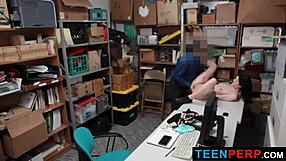 Lp Officer Marcus London Escorts Teen Suspect to Backroom for Hardcore Riding and Blackmail