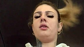 Wow! Crossdressing Sapatona Gets So Horny In Gym With See-Through Shirt!