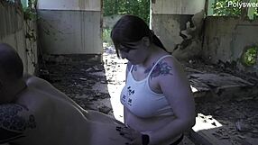 Man, when did my life turn into pegging outdoors on abandoned ground?