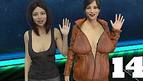 Abandonada no Espaço 14 - Milf gostosa tem escapadinha de teta!