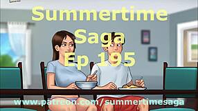 Exploring the storyline in Summertime Saga episode 195