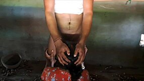Indian village hottie gets naughty with sex toys and more