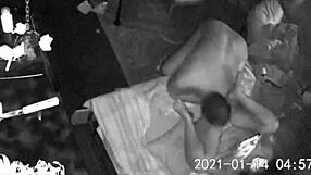 What hidden activities do hotel cameras capture in reality