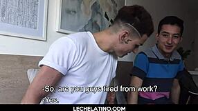 Hunky Latin Males Engage in Bareback Reality Sex