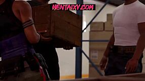 Enjoying delicious gameplay in intense simulator hentai