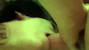 pussy and throat get fucked close up in teen milf deepthroat session!