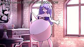 Camilla animation features oral scenes with boobs in hentai style