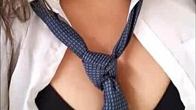 Student Seduces Professor With Homemade Porn Of Her Big Tits And Juicy Vagina.