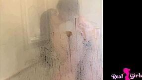 Gorgeous Petite Teen Megan Marx Moaning In Shower