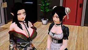 Avventura harem in hotel si scatena