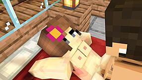 my crush called me over after school for this... minecraft animation