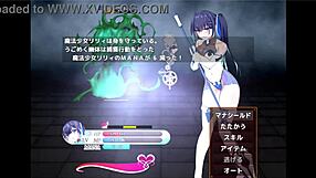 Asian schoolgirl in hentai knight game with detailed scenes and download link