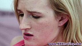 Petite Babe Receives Oral Sex from Monster Cock