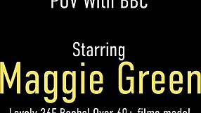 crazy fuck fest with maggie green's mega melons and huge dick 😍