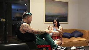 Couple Bangs Hard in Front of Gay Friend to Turn Him Straight