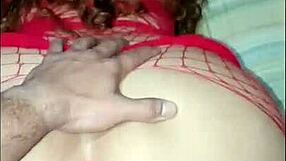 Beautiful woman is left alone with her friend and rides his cock until she gets all his milk