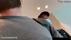 wanna see a daring blowjob in amsterdam schiphol airport toilet with facial?