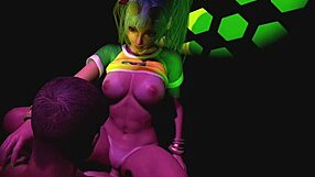 Brazilian College Girl Riding In The Club