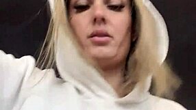 Wow! Crossdressing Sapatona Gets So Horny In Gym With See-Through Shirt!