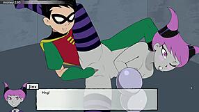 Teen Titans In Anime Game Hentai Part 31