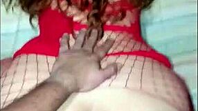 Beautiful woman is left alone with her friend and rides his cock until she gets all his milk