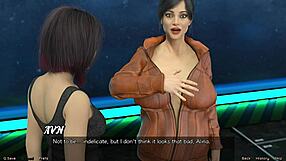 Stranded In Space 14 - Hot Milf Has A Nip Slip!