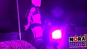 Blonde Teen Lesbians Use Strapon for Anal Assfucking