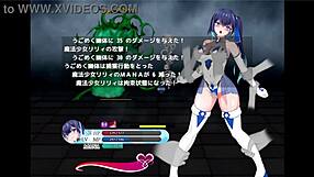Asian schoolgirl in hentai knight game with detailed scenes and download link