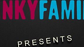 Kinky family spied on stepsis Aliya Brynn getting fingered.