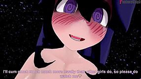 Hex maniac, wow, hard sex in classroom fantasy!