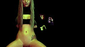 3D porn anime hentai z bujno plavolaso seksi punco v jebanju teaser