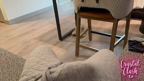 Stepmom visits college for a mature encounter