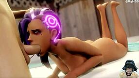 Man, Ada Wong's tight ass gets a full course fuck with petite Sombra and Shadowheart