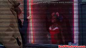 Ebony Dutch Hooker Sucks Cock Intensely Before Hard Fucking