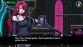 Dreamcutter Hentai Game Ep 2: Naughty Redhead Dreams of Pussy Filled with Cum!