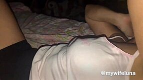 wake up my wifes slut by puttin your cock in her pussy its always ready n wet well