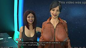 Stranded In Space 14 - Hot Milf Has A Nip Slip!