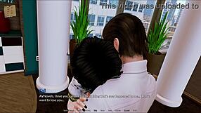 i'm exploring the harem hotel in this game, feeling excited about episode 78