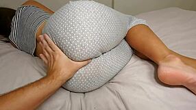 Milf Sneaks into Bed with Neighbor While Husband's Away