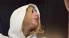 Wow! Crossdressing Sapatona Gets So Horny In Gym With See-Through Shirt!