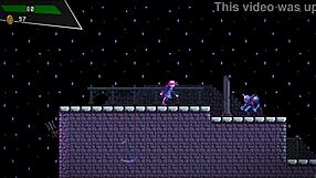 Dreamcutter Hentai-spill ep 2: Frekk rødhåret drømmer om fitte full av sæd!