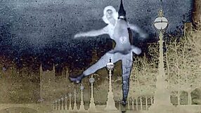 Pornografi tema Halloween vintage