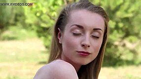 Metart presents Lena Cass undressing in gay softcore solo, shaved petite with small tits and hairless body.