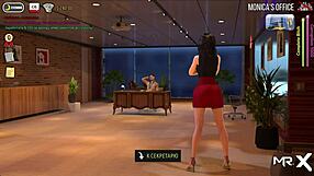 Fashionbusiness - Want Her Ass? What Will Monica Say In This 3D Cartoon Anime Hentai?