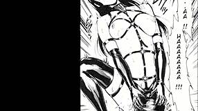 Asiática jovencita 18+ doblada en perrito BDSM