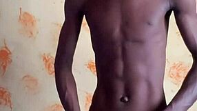 mandingo in wraps big dick well oiled ready to fuck any hole