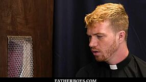 twink ryland kingsley fucked by redhead priest dacotah red in confession