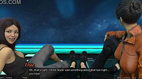 Stranded In Space 14 - Hot Milf Has A Nip Slip!