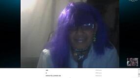 Carol Banderas performs on Mexican webcam