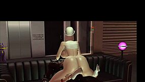 Sex metal barbie gets monster cock in biker hentai